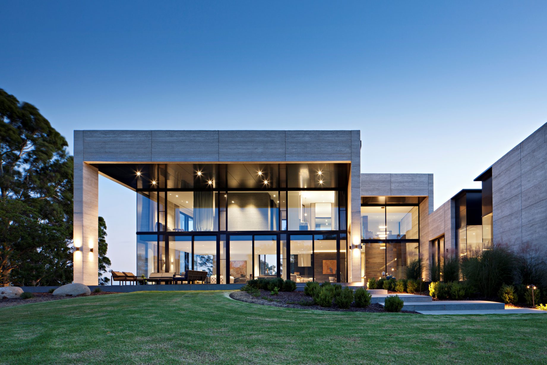 Rammed Earth Residence